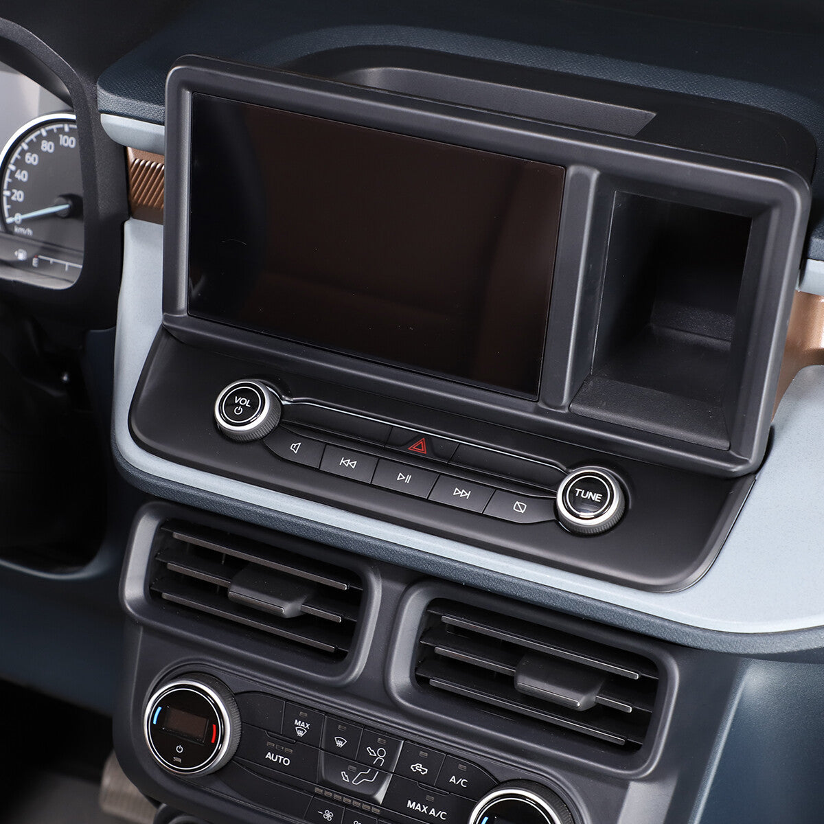 Matte Black Full Interior Set Panel Decor Cover Trim Kit For Ford Maverick 22-24 77