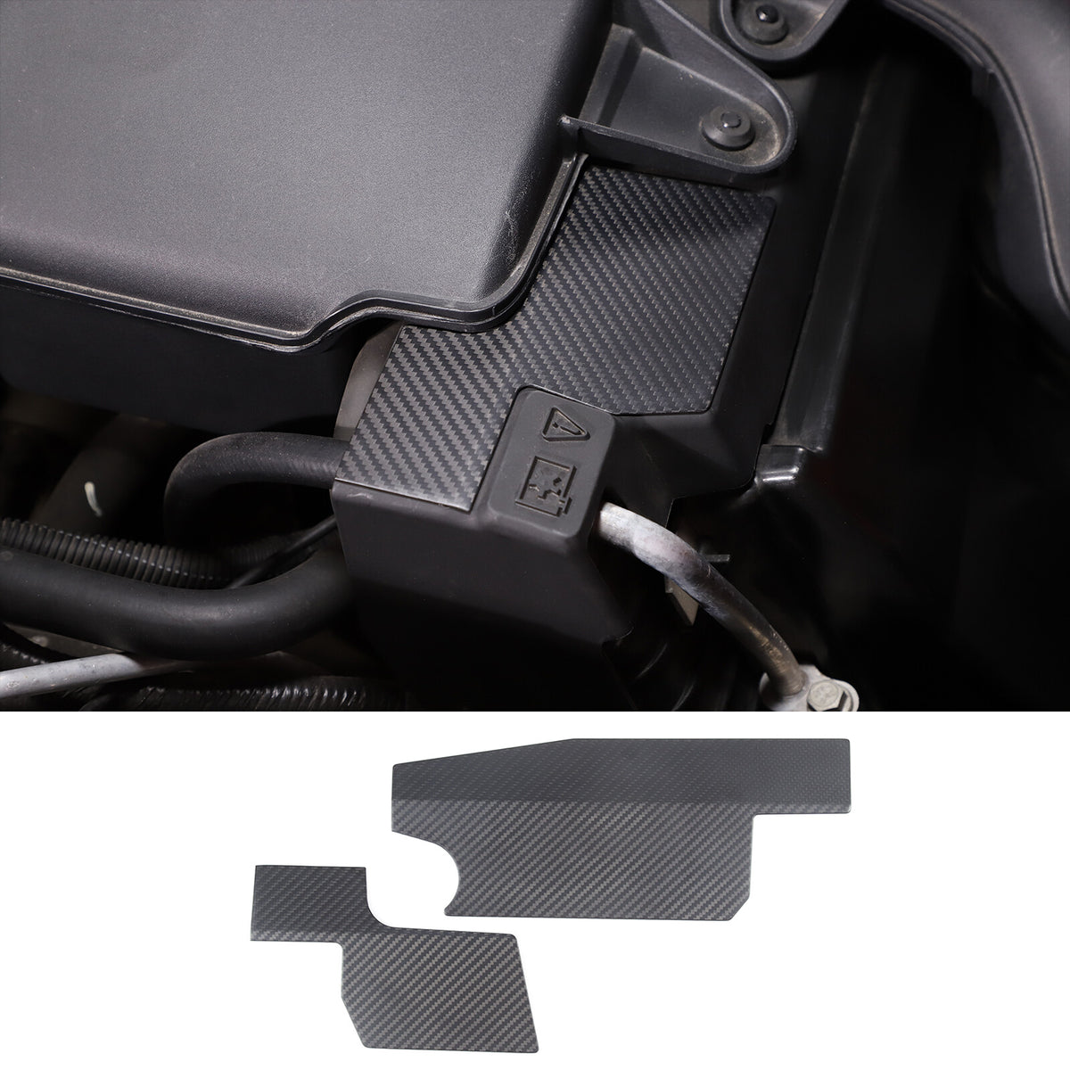 Matte Dry Real Carbon Fiber Center Console Trim Cover For Corvette C6 2005-13 121