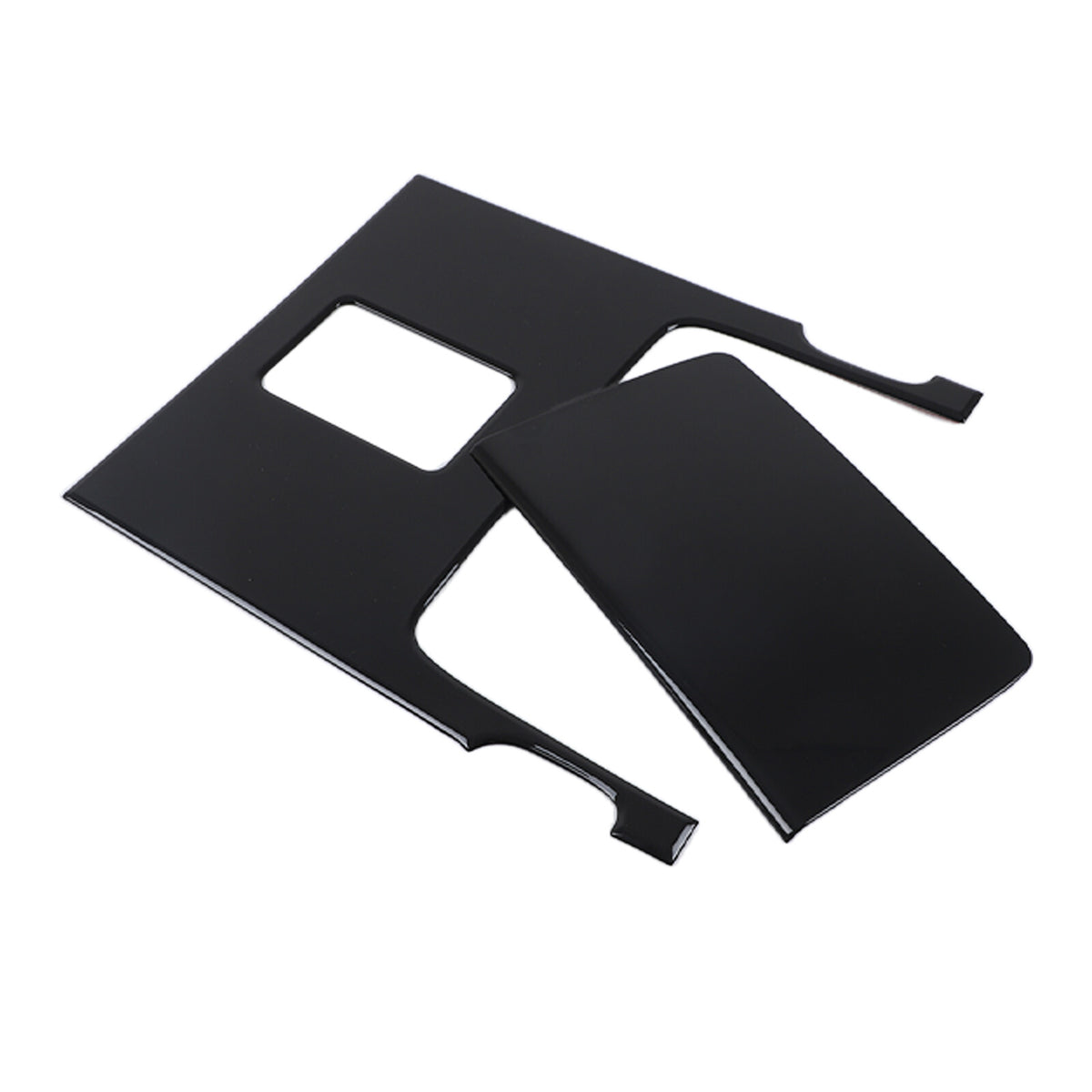Glossy Black Center Console Gear Panel Trim For LR Discovery Sport L550 24+ 12