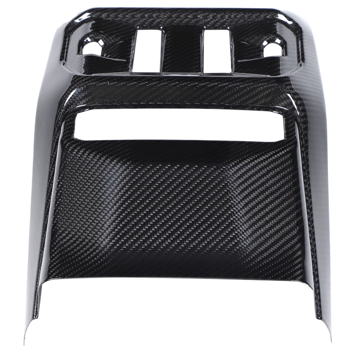 Real Carbon Fiber Rear Air Conditioning Vent Trim Cover For BMW X3 G45 2025+ 14