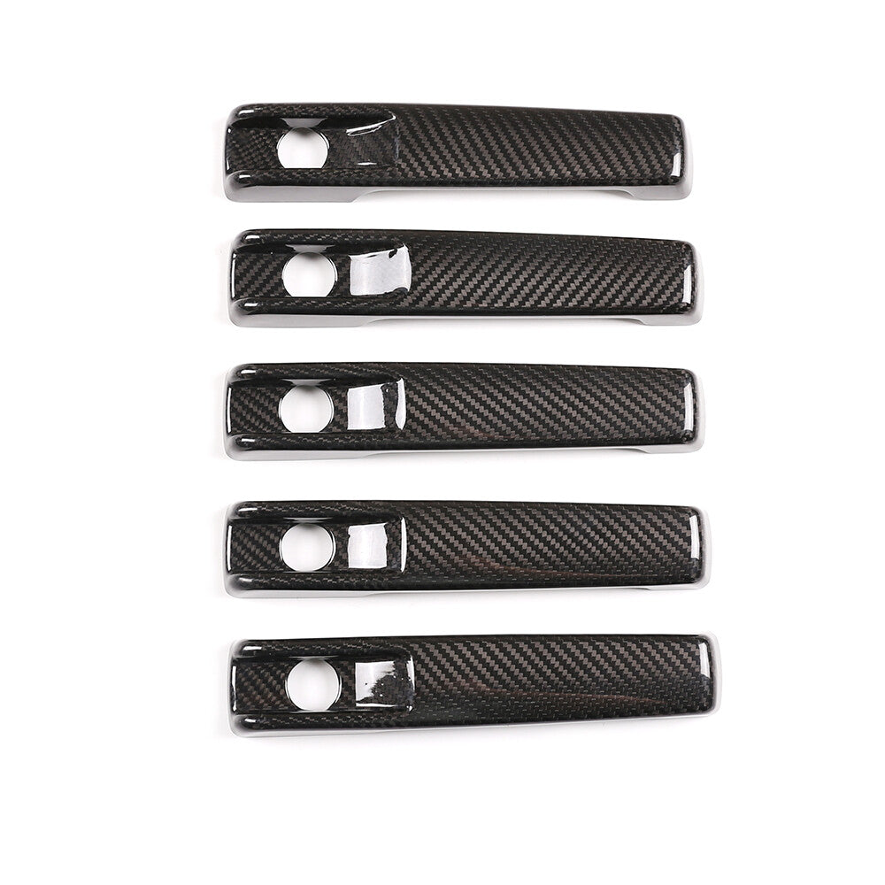 Carbon Fiber For Benz G Class W463 G350 G400 G500 2019+ Door Handle Cover 5