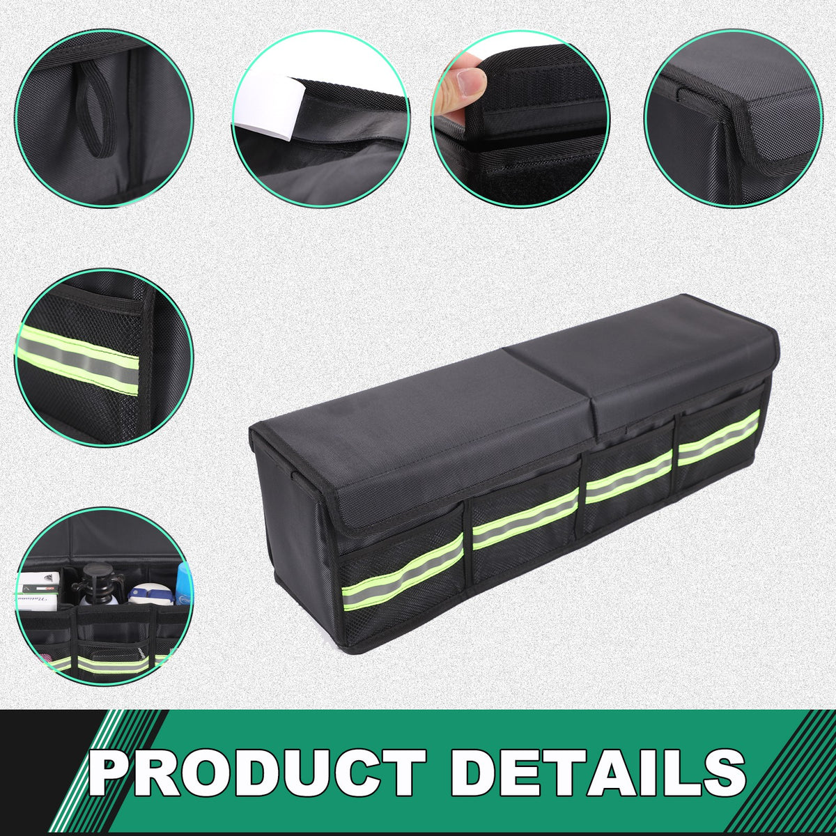 Trunk Cargo Left Side Storage Organizer Box For Toyota FJ Cruiser 2007-2021 3