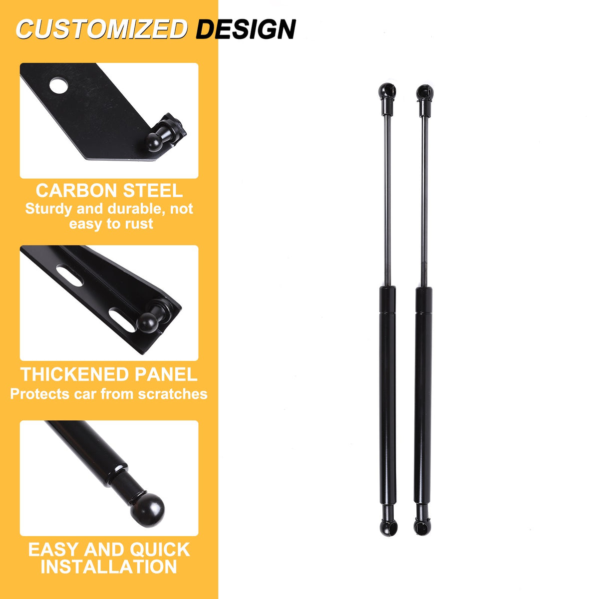 Front Hood Engine box Hydraulic Support Lift Rod For Volkswagen VW Amarok 18-22 12