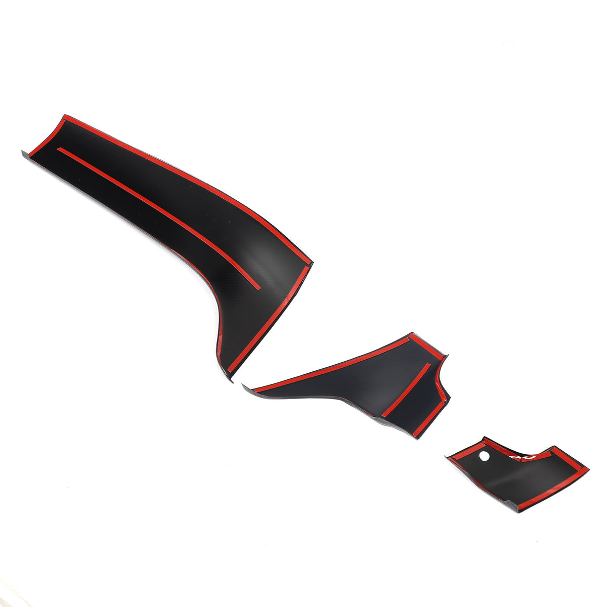 Carbon Fiber ABS Center Console Panel Trim For Benz ML W166/GL X166 2012‑2015 14