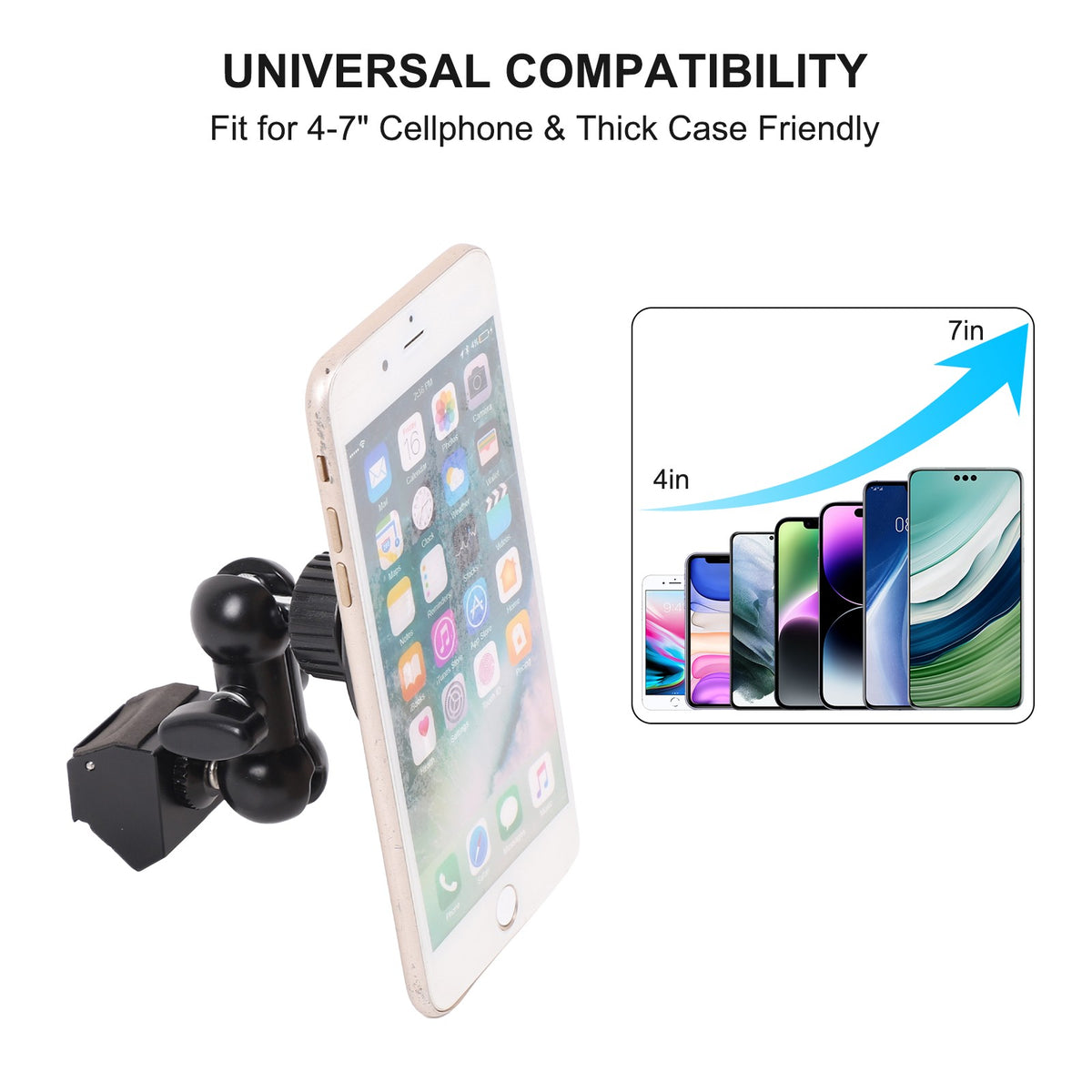 Inner Dashboard Air Vent Phone Holder Mount Bracket For Corvette C8 2020-2025 30