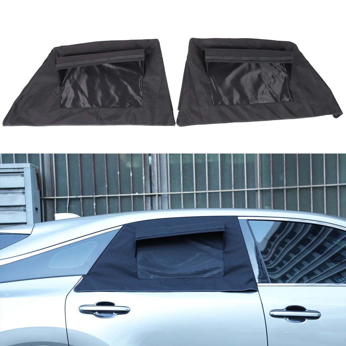 Rear Window Sun Shade Cover Deflectors For Lexus RX300 2023+ 5