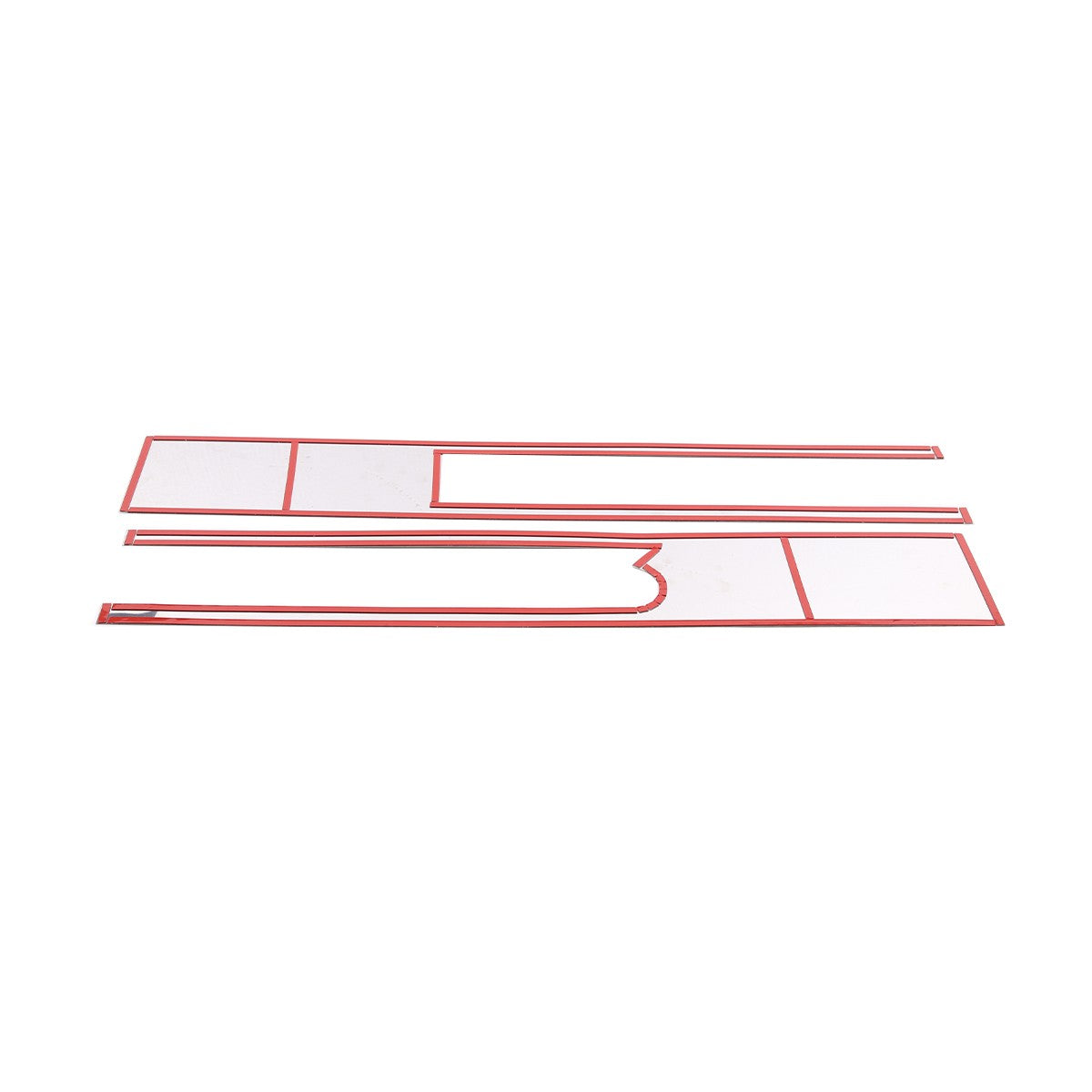Rear Bumper Panel Trim For Hummer H2 2003-2009 (Without Spare Tire Style) 3