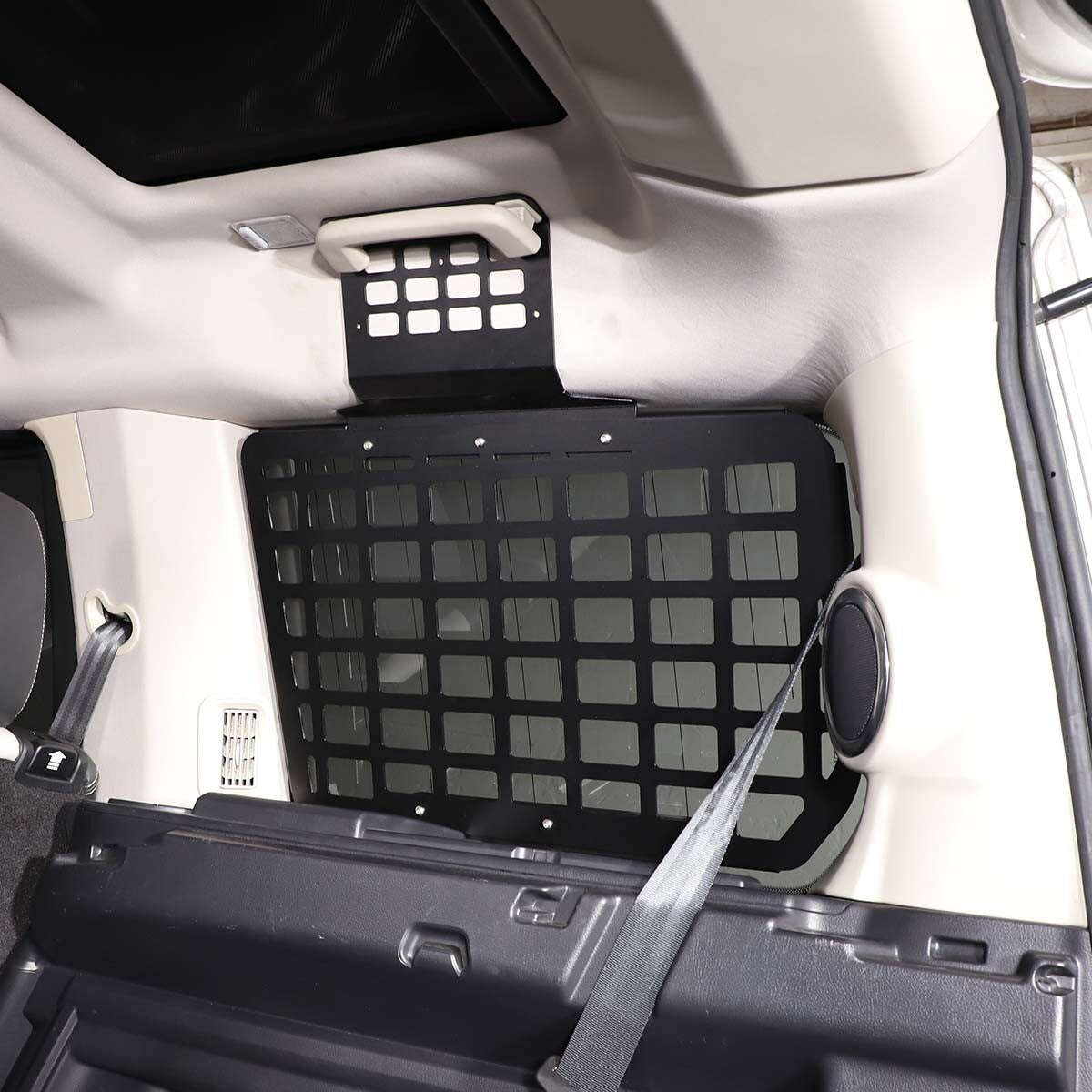 Rear Side Window MOLLE Storage Flank Panel For Land Rover Discovery LR3 / LR4 8