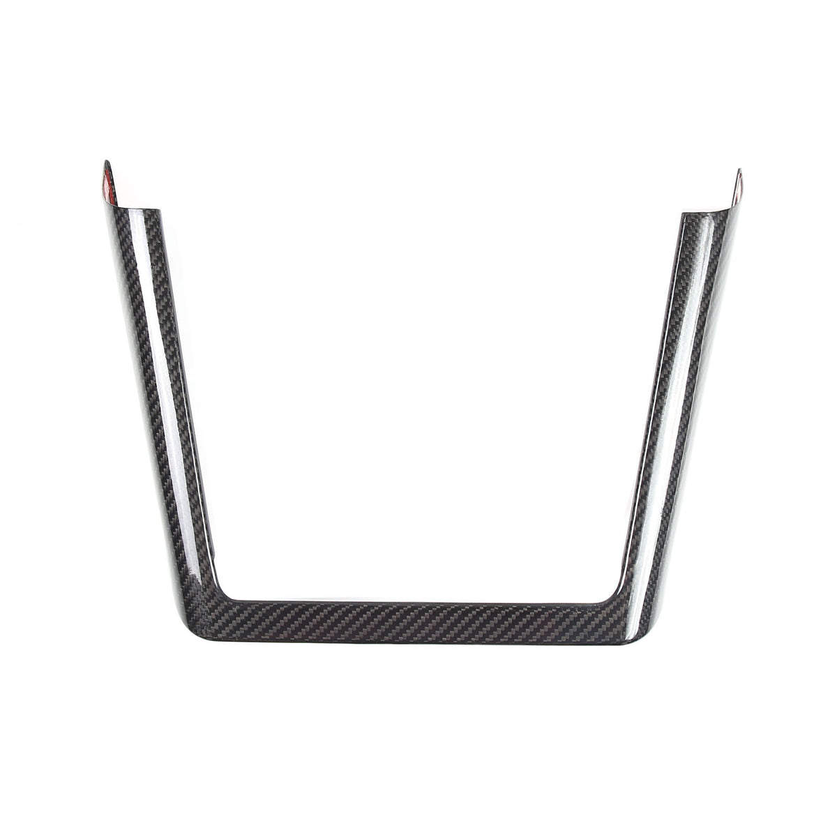 Real Carbon Fiber Console Wireless Charge Panel Frame Trim For Tesla Model S 23+ 7