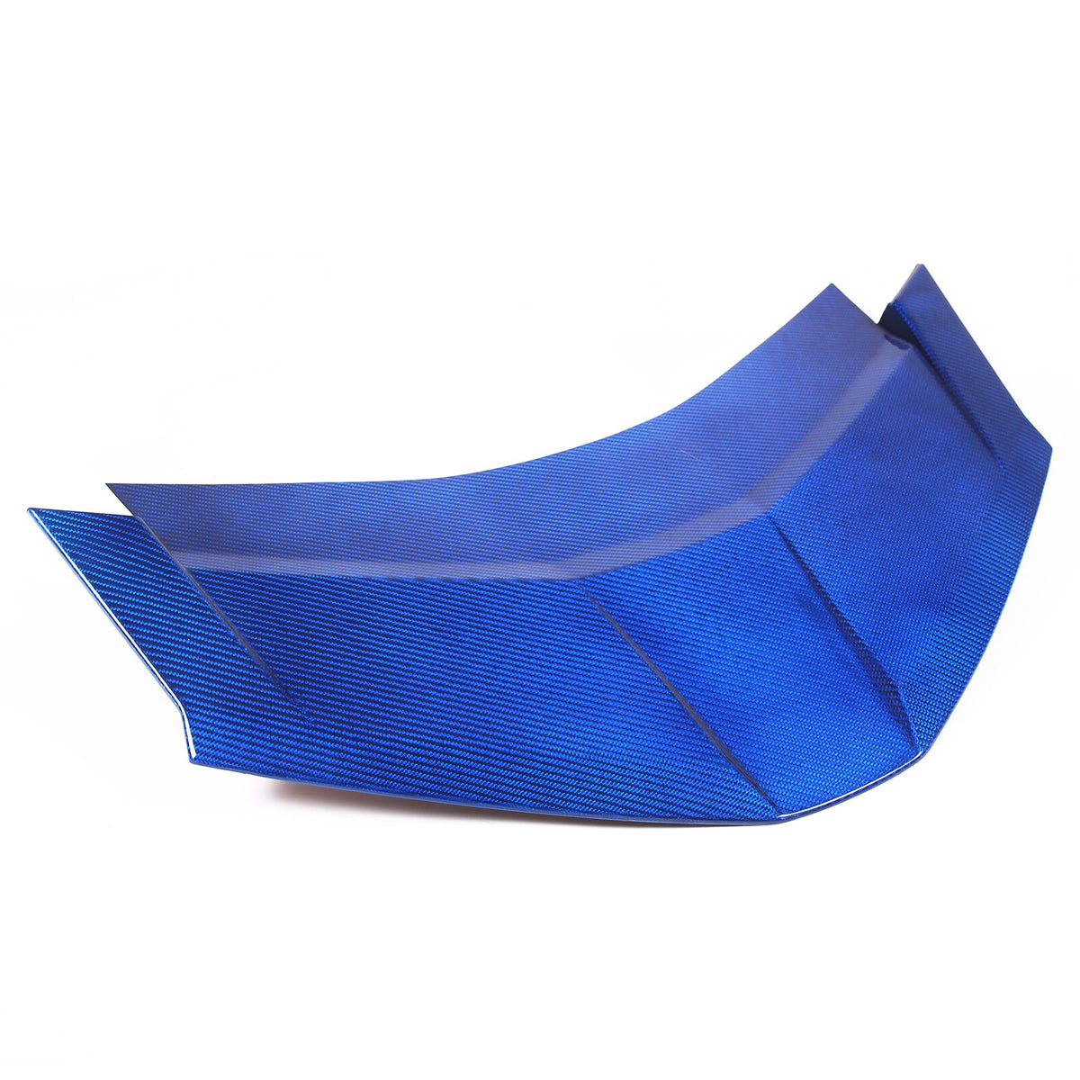 Blue Real Carbon Fiber Rear Window Lower Trim Cover For Corvette C8 Coupe 20-26 12