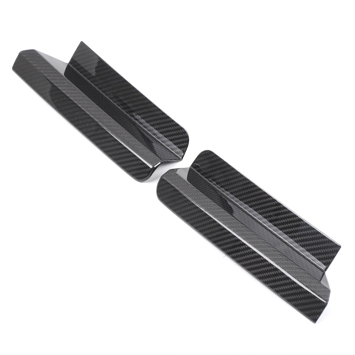 Real Carbon Fiber Rear Bumper Side Taillight Lower Trim For LR Defender L663 20+ 10