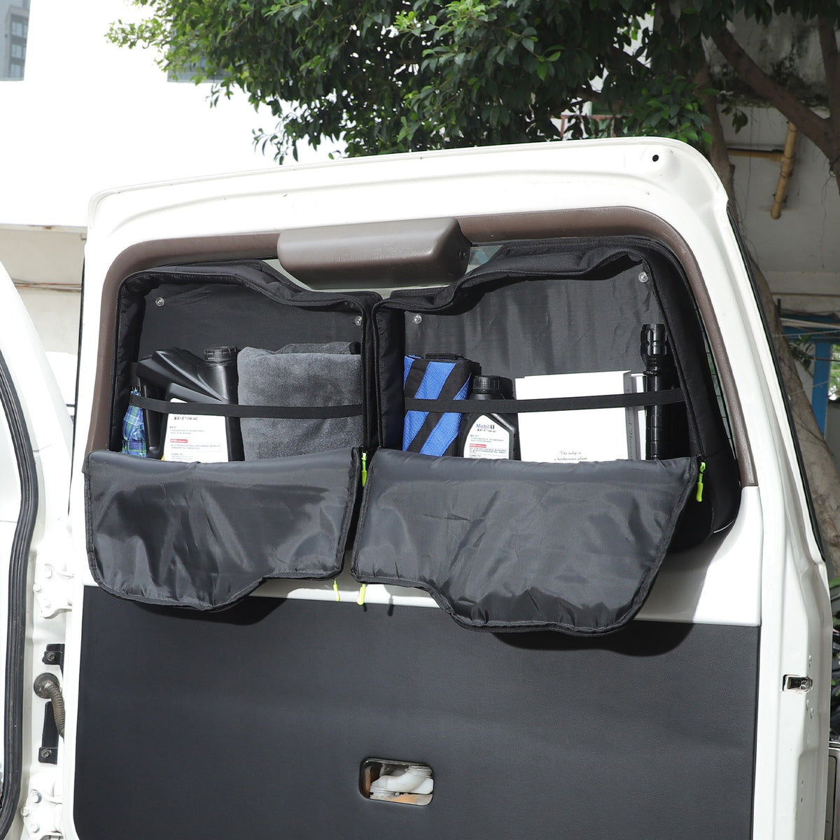 Rear Trunk Door Window Storage Bag Tray Box For Toyota Prado LC90 1996-2002 US 1
