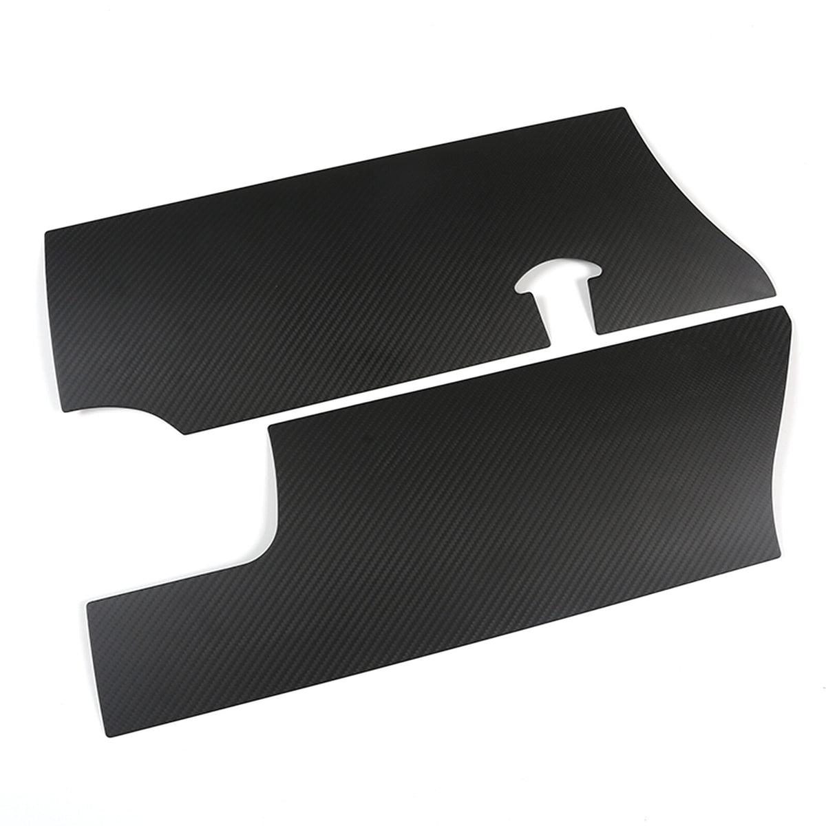 Matte Dry Real Carbon Fiber Center Console Trim Cover For Corvette C6 2005-13 109