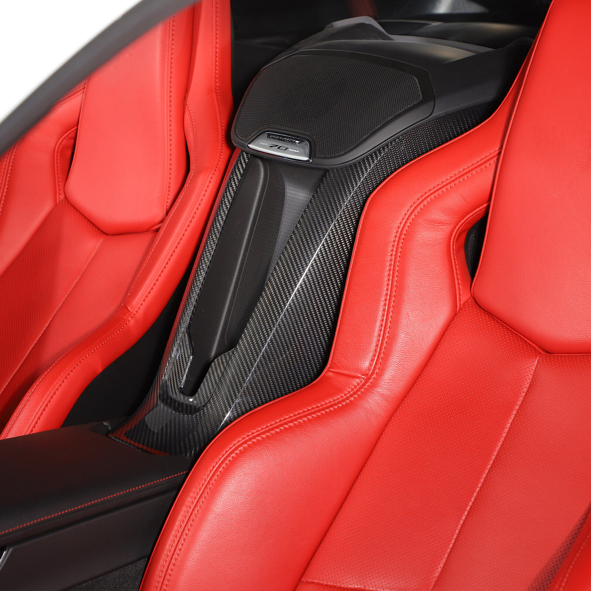 Real Dry Carbon Fiber Full Interior Center Set Trim Kit For Corvette C8 20-25 US - Styles 11-15 36