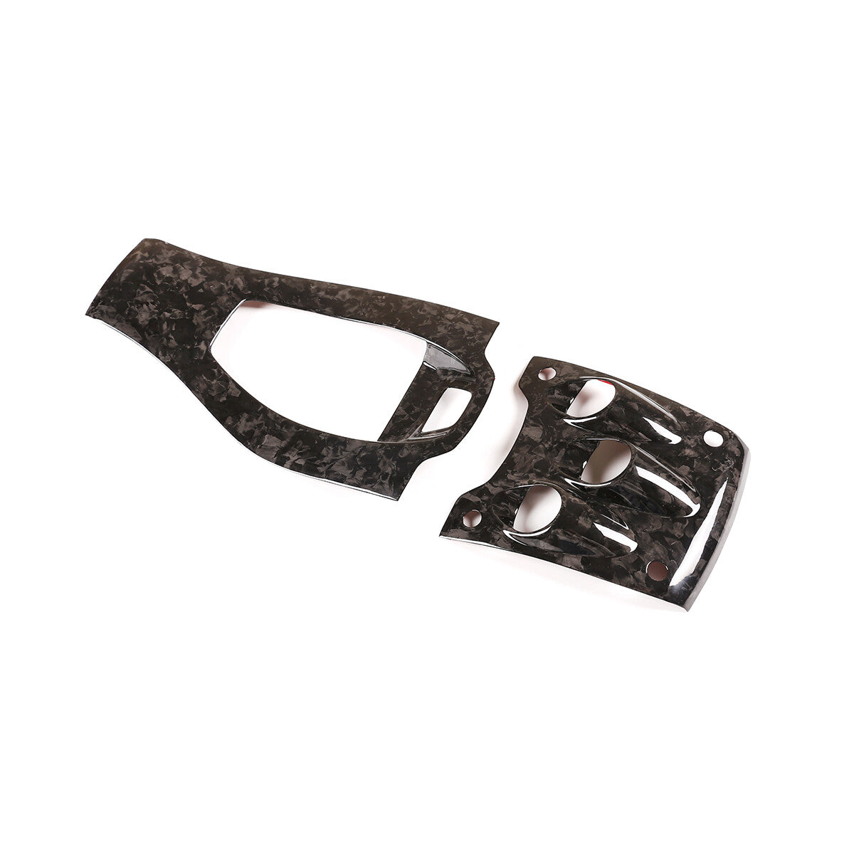 Forged Carbon Fiber Console Gear Shift Switch Button Panel For Ferrari 458 11-16 7