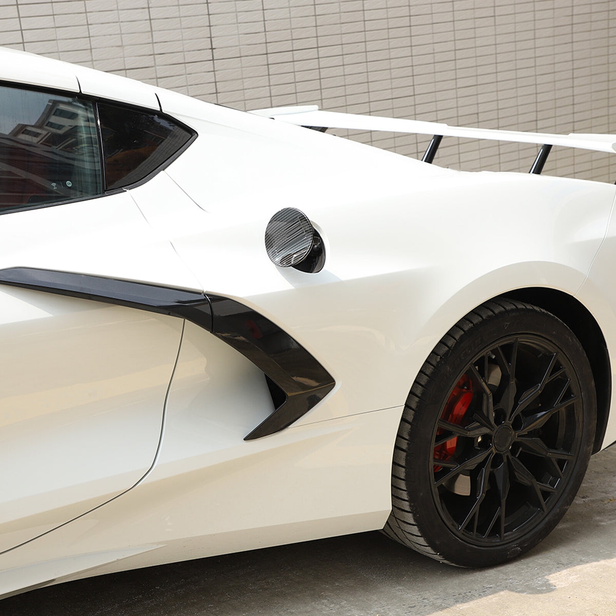 Car Exterior Decoration Cover Trim Kit Accessories For Corvette C8 Convertible - Styles 1-5 9