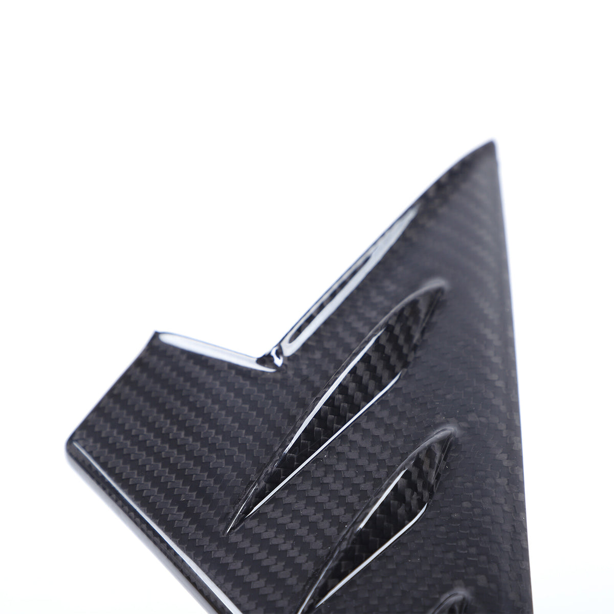 Real Carbon Fiber Front A-pillar Triangular Panel Trim For Alfa Romeo Tonale 7