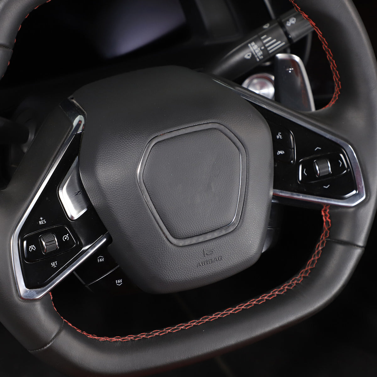 Matte Real Carbon Fiber Interior Exterior Trim Cover For Corvette C8 2020-25 59