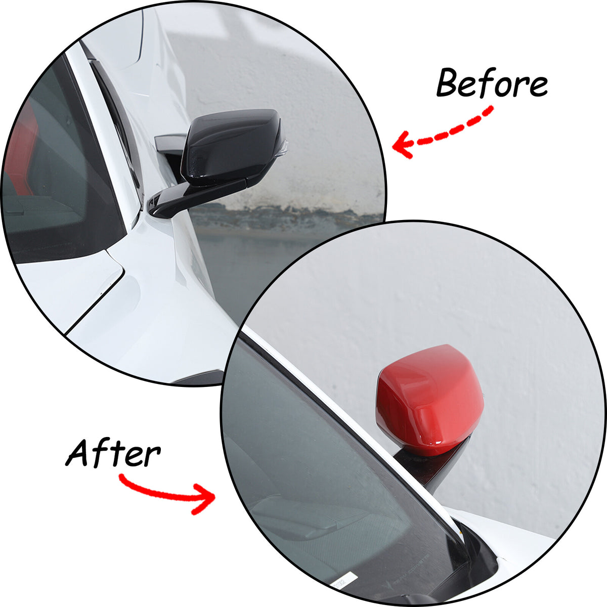 Red Full Interior Set Dash Panel Decor Cover Trim Kit For Corvette C8 2020-25 - Variants 16-20 59