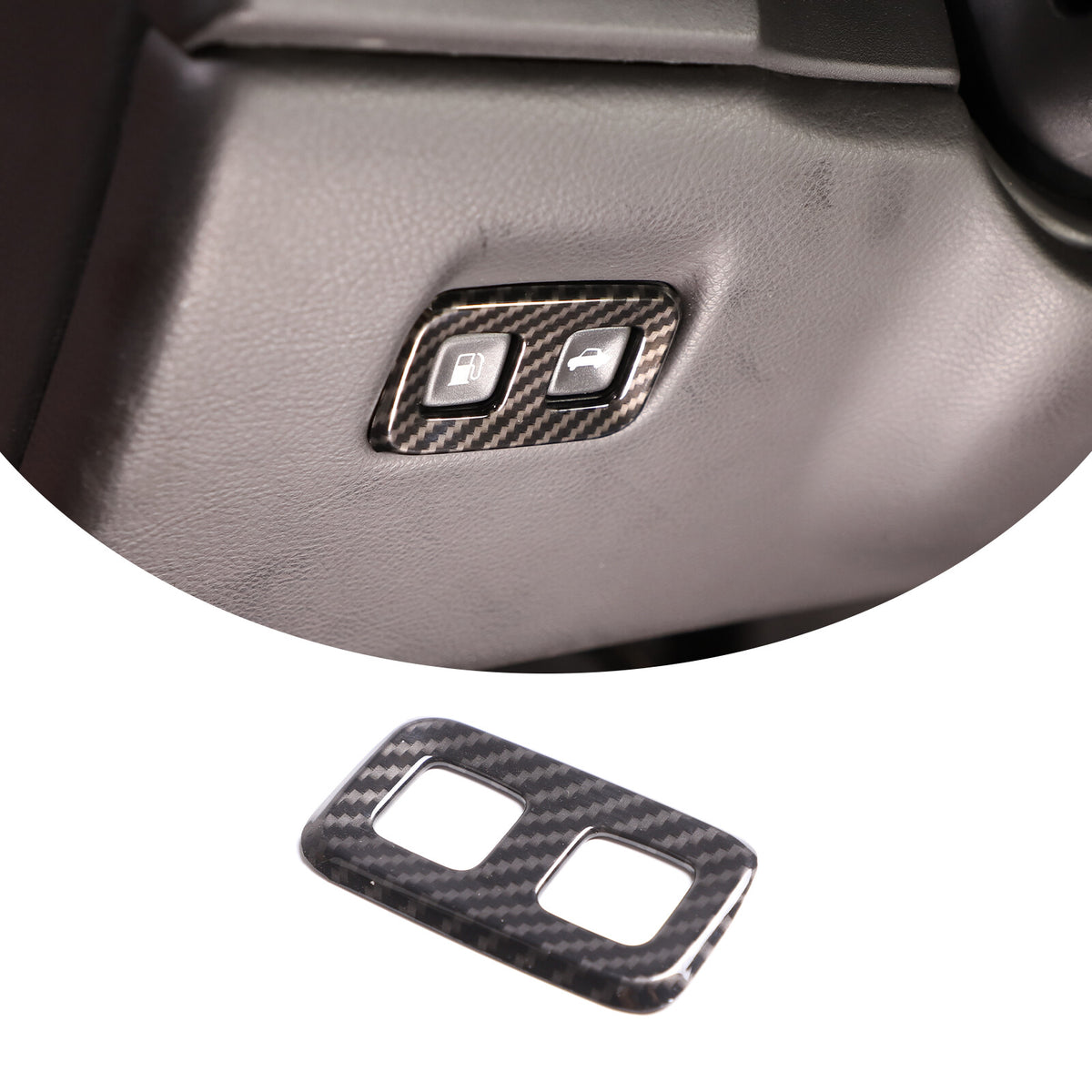 ABS Carbon Fiber Interior Decor Accessories Cover Trim For Corvette C6 2005-13 17