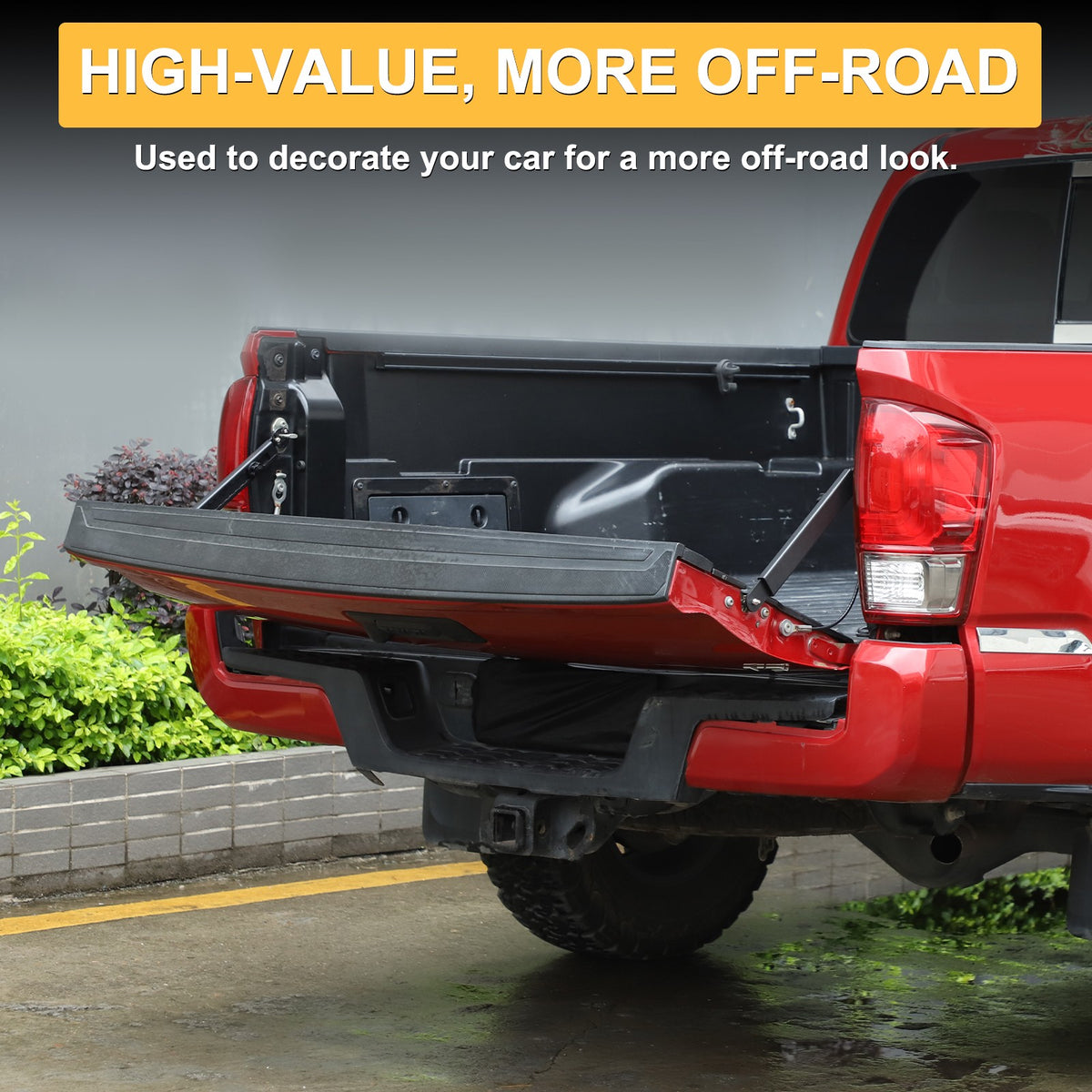 Carbon Steel Tailgate Limit Bracket For Toyota Tacoma 2016-2022 9