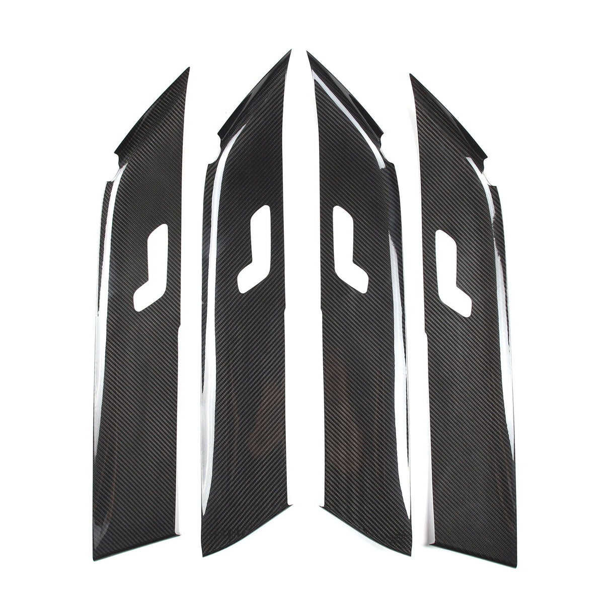 Real Carbon Fiber Interior Door Panel Cover Trim for LR Range Rover Sport 23-24 14