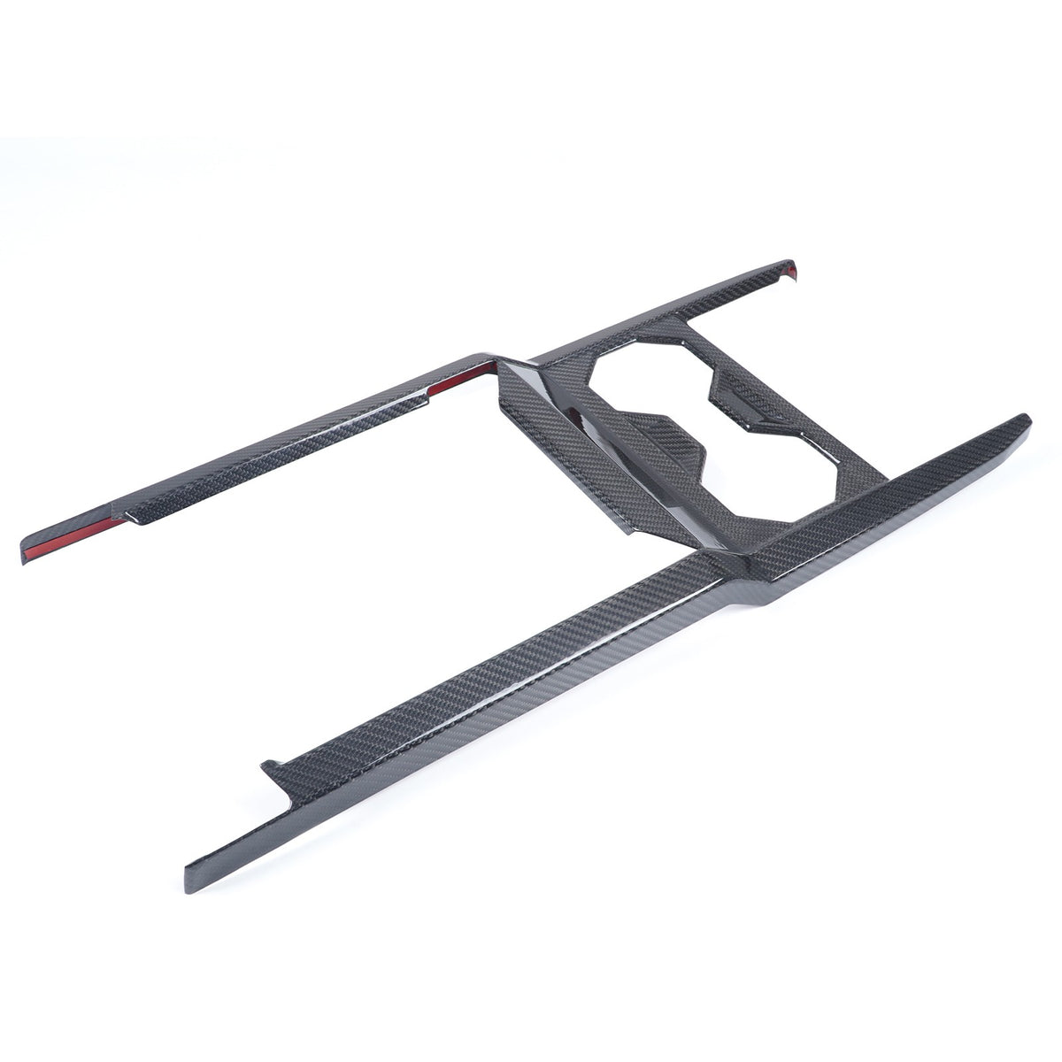 Real Dry Carbon Fiber Center Console Interior Trim For Tesla Cybertruck 2024+ 19
