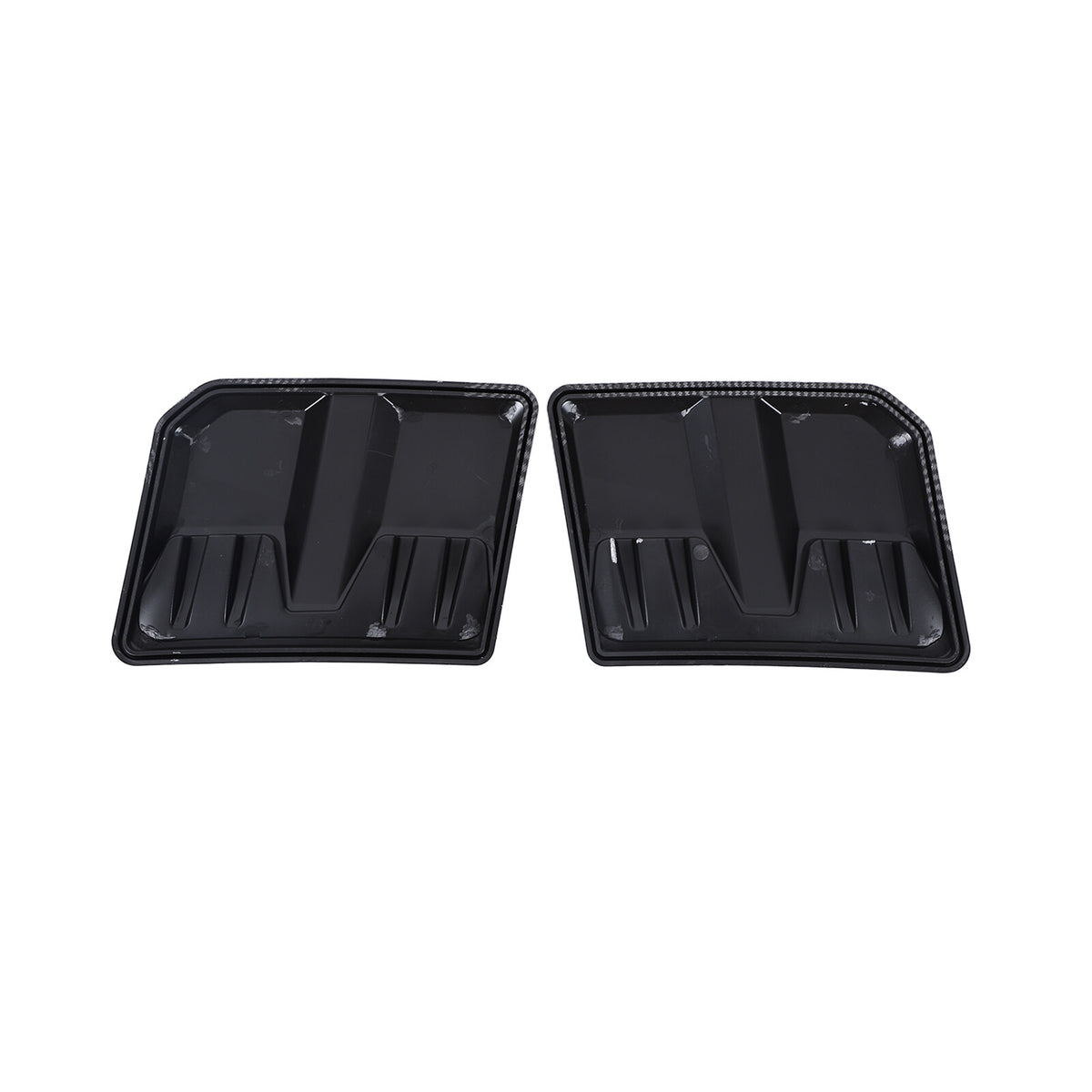 ABS Carbon Fiber Hood Engine Air Vent Cover Trim For Ford Ranger T9 2023-2024 14