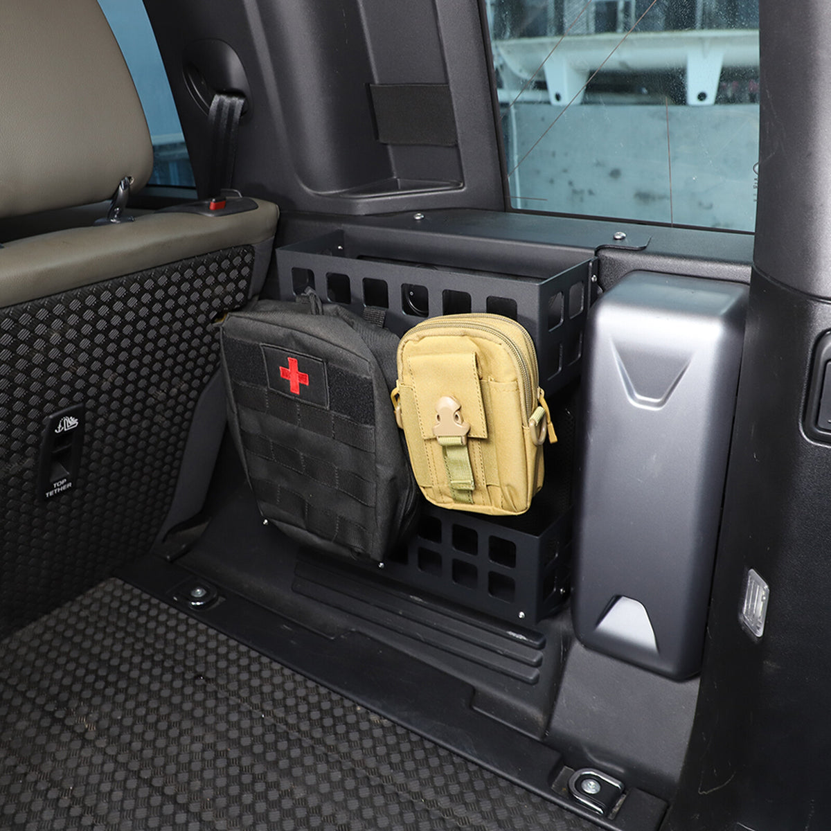 Trunk Cargo Right Side Storage Organizer Pocket Box For LR Defender 110 20-24 US 13