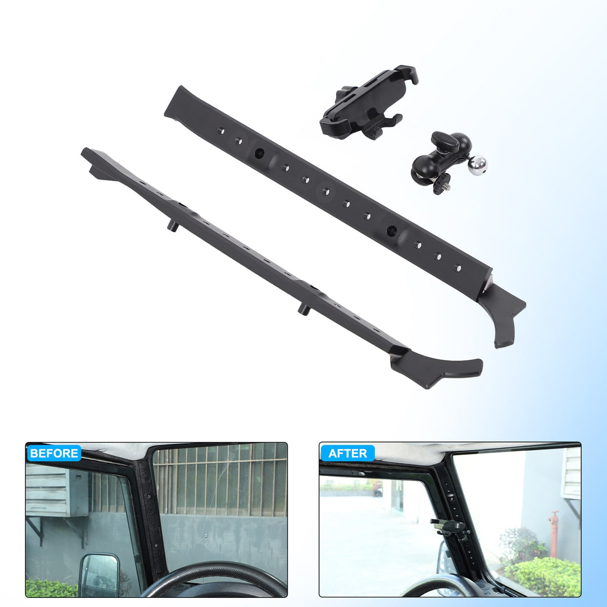 A-Pillar Mount Mount Bracket Clip For Land Rover Defender L316 2004-2018 18