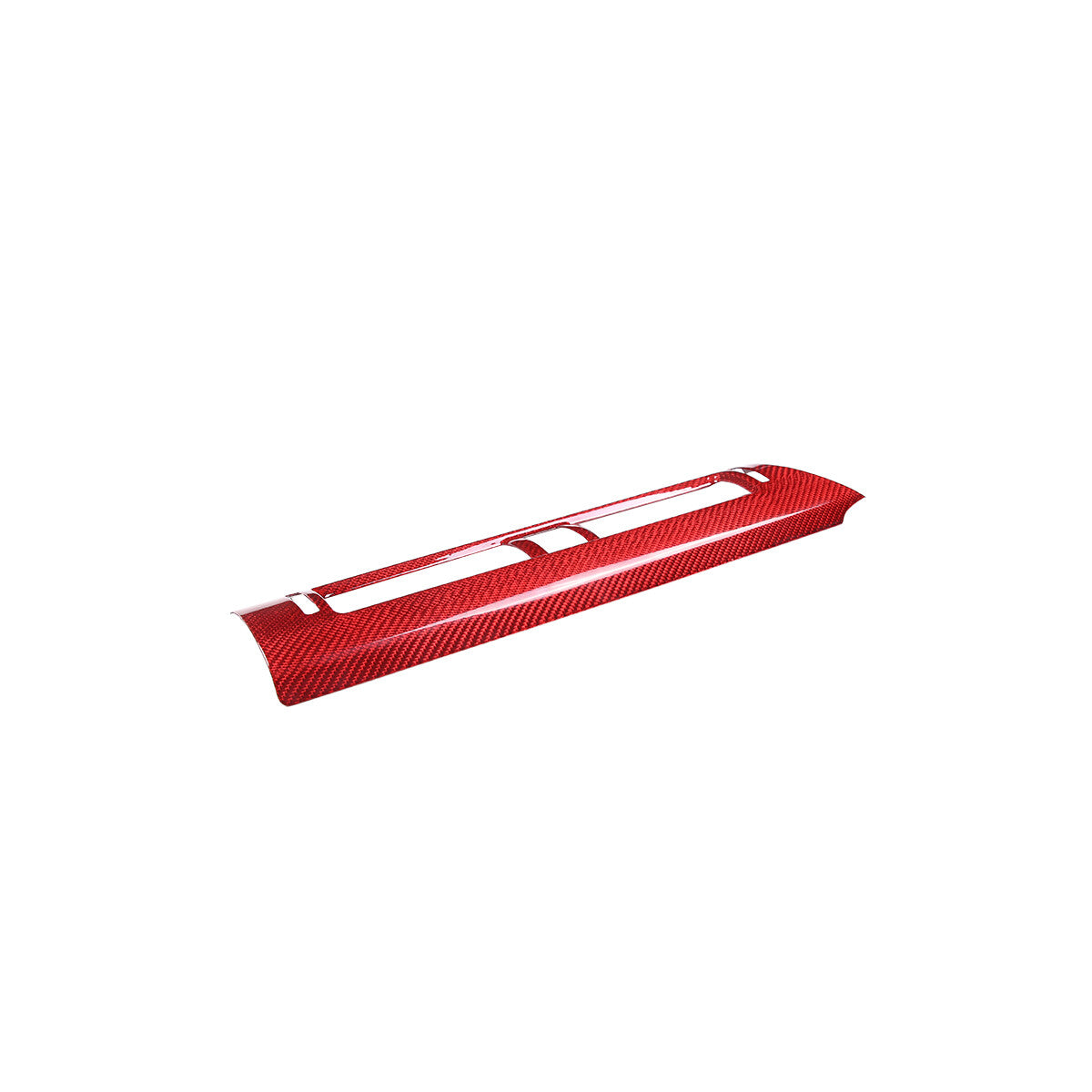 Red Real Carbon Fiber Interior Center Console Trim Set Kit For Subaru BRZ 22+ 142
