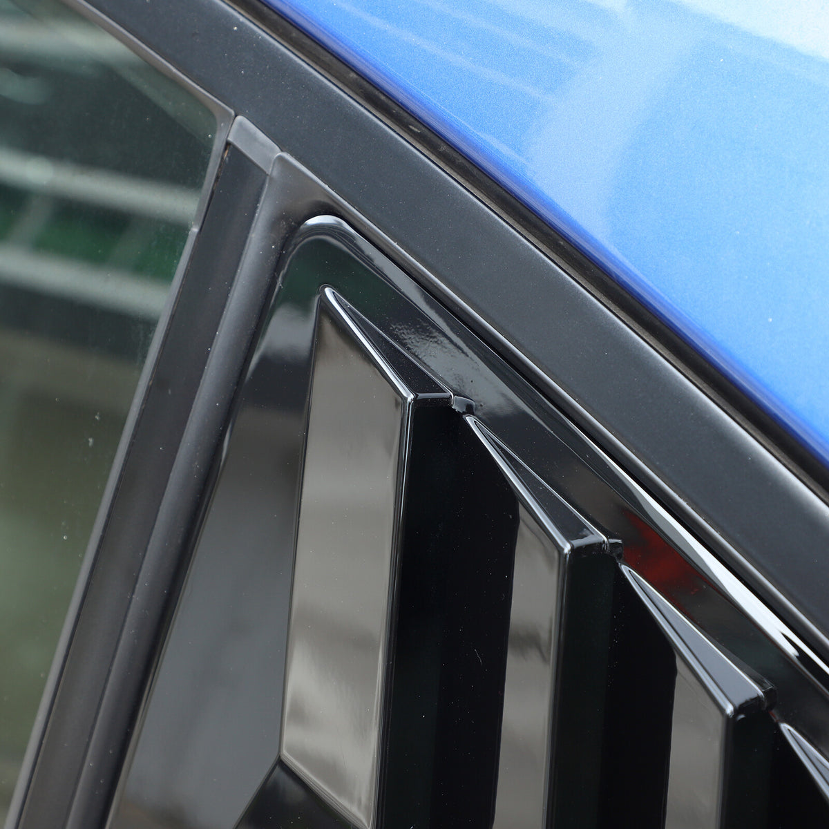 Glossy Piano Black Exterior Door Handle Window Louver Trim For Subaru WRX 22-25 19