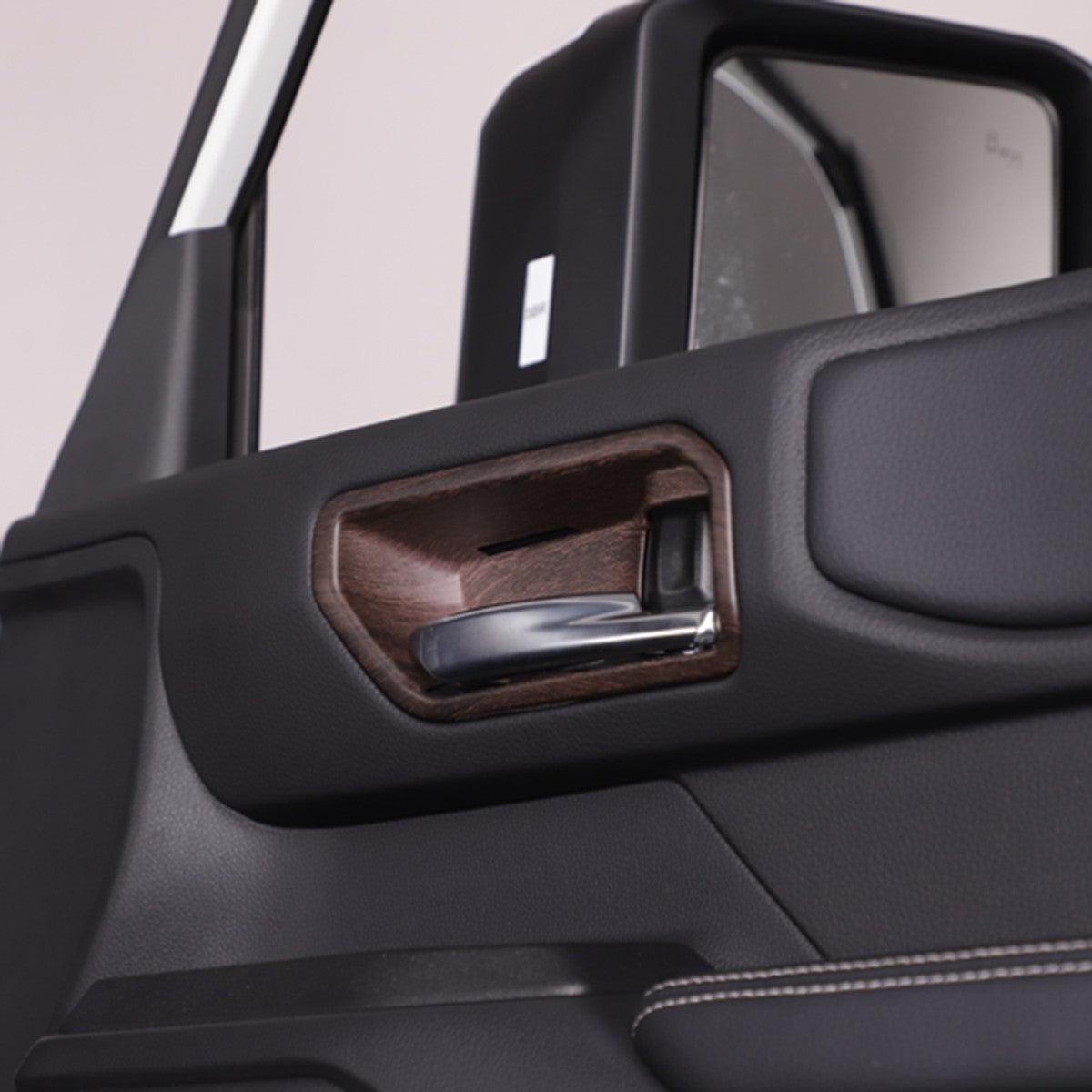 Grain Interior Door Handle Bowl Frame Trim For Toyota Land Cruiser LC250 24+ US 16