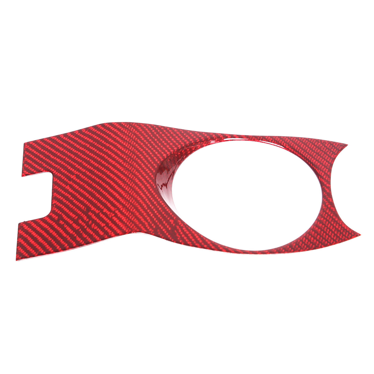 Real Carbon fiber Center Armrest Cup Holder Cover Trim For McLaren GT 19-22 4
