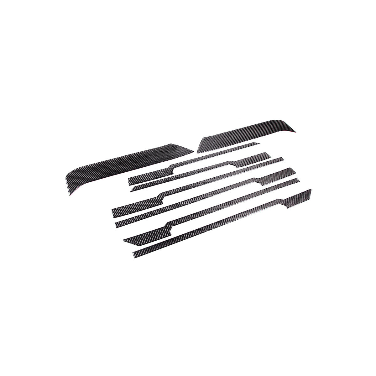 Carbon Fiber Front Grill Grille Inserts Cover Trim For Toyota Tundra 2022-23 9