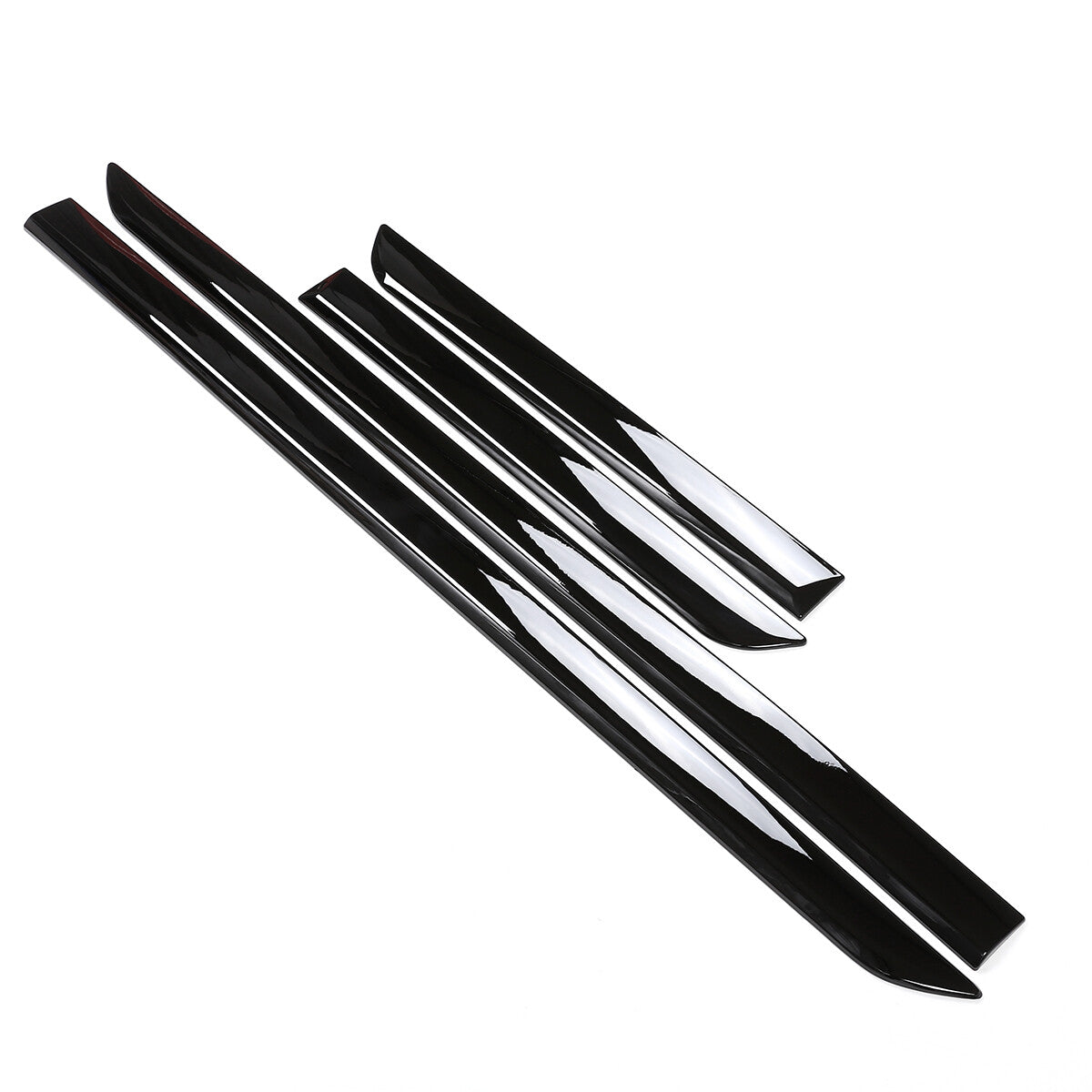 Gloss black Car Door Side Body Moulding Trim For LR Discovery 5 L462 17-21 US 18
