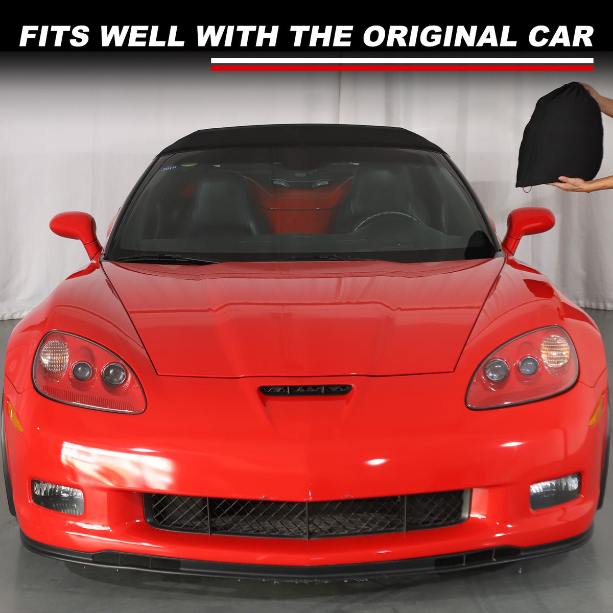 Car Protection Cover Waterproof Sun UV Snow Resistant For Corvette C6 2005-2013 11