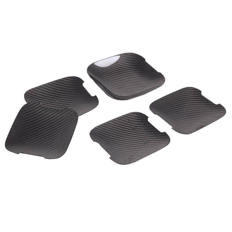 Real Carbon Fiber Door Bowl Cup Cover Trim For Land Rover Defender 110 2020-2024 10