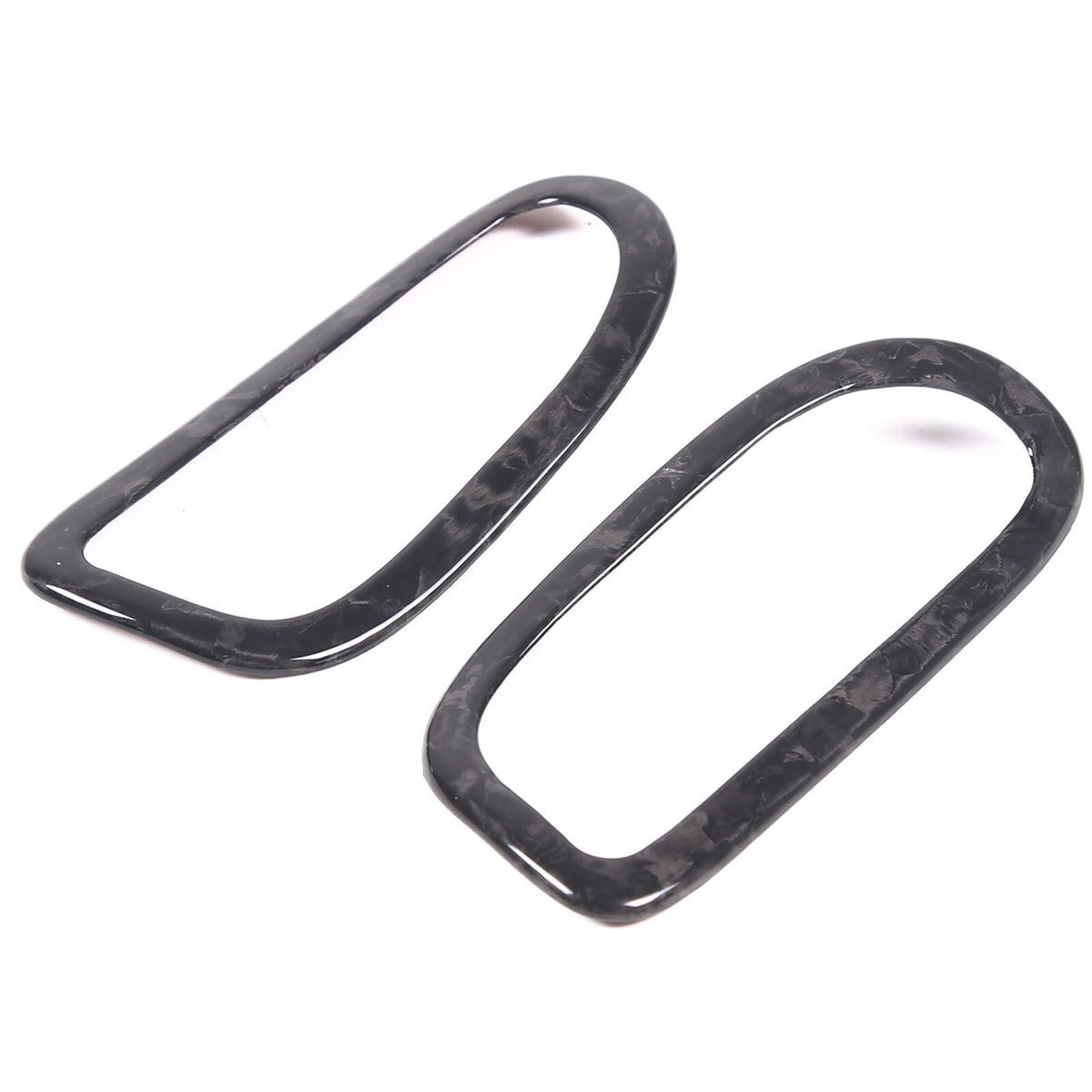 Forged Real Carbon Fiber Full Interior Set Decor Cover Trim Kit for Corvette C6 40