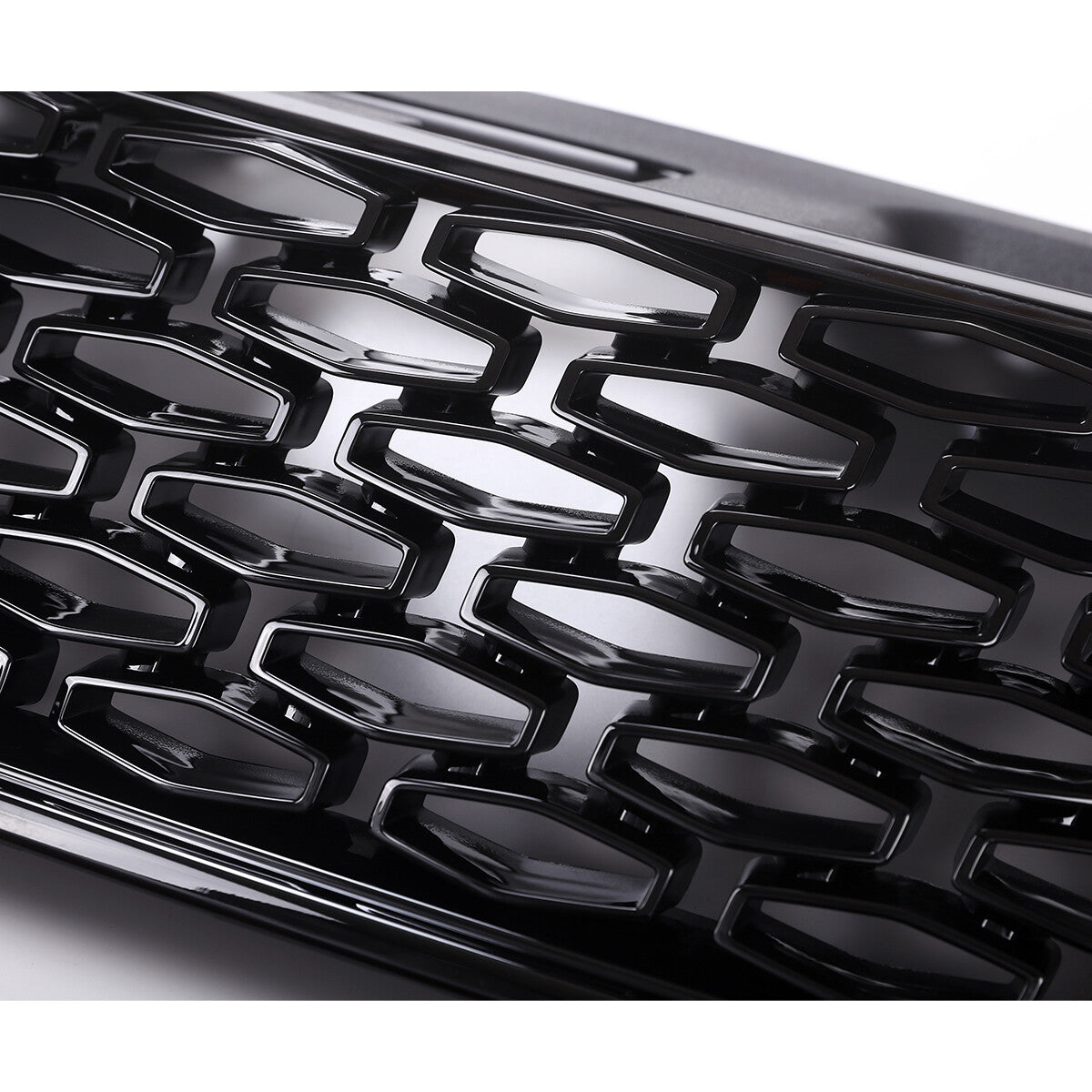 Dynamic Black Front Grille Side Fender Kit For Land Rover Discovery 5 L462 2017+ 6