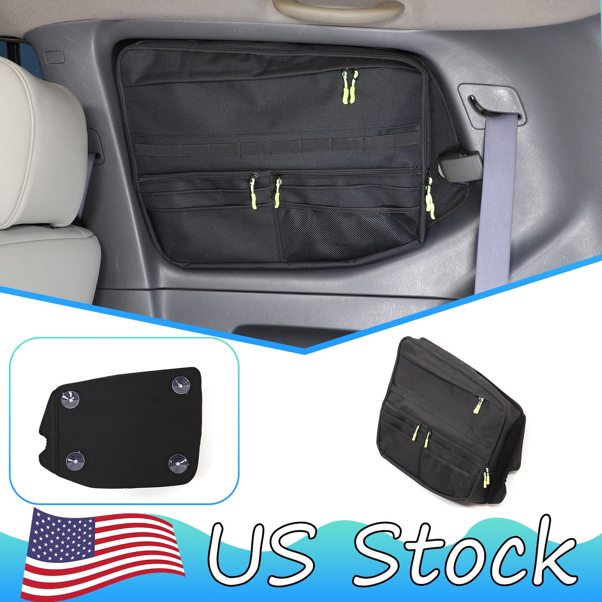 Right Side Cargo Trunk Storage Bag For Toyota Land Cruiser Prado J120 2003-09 US 1