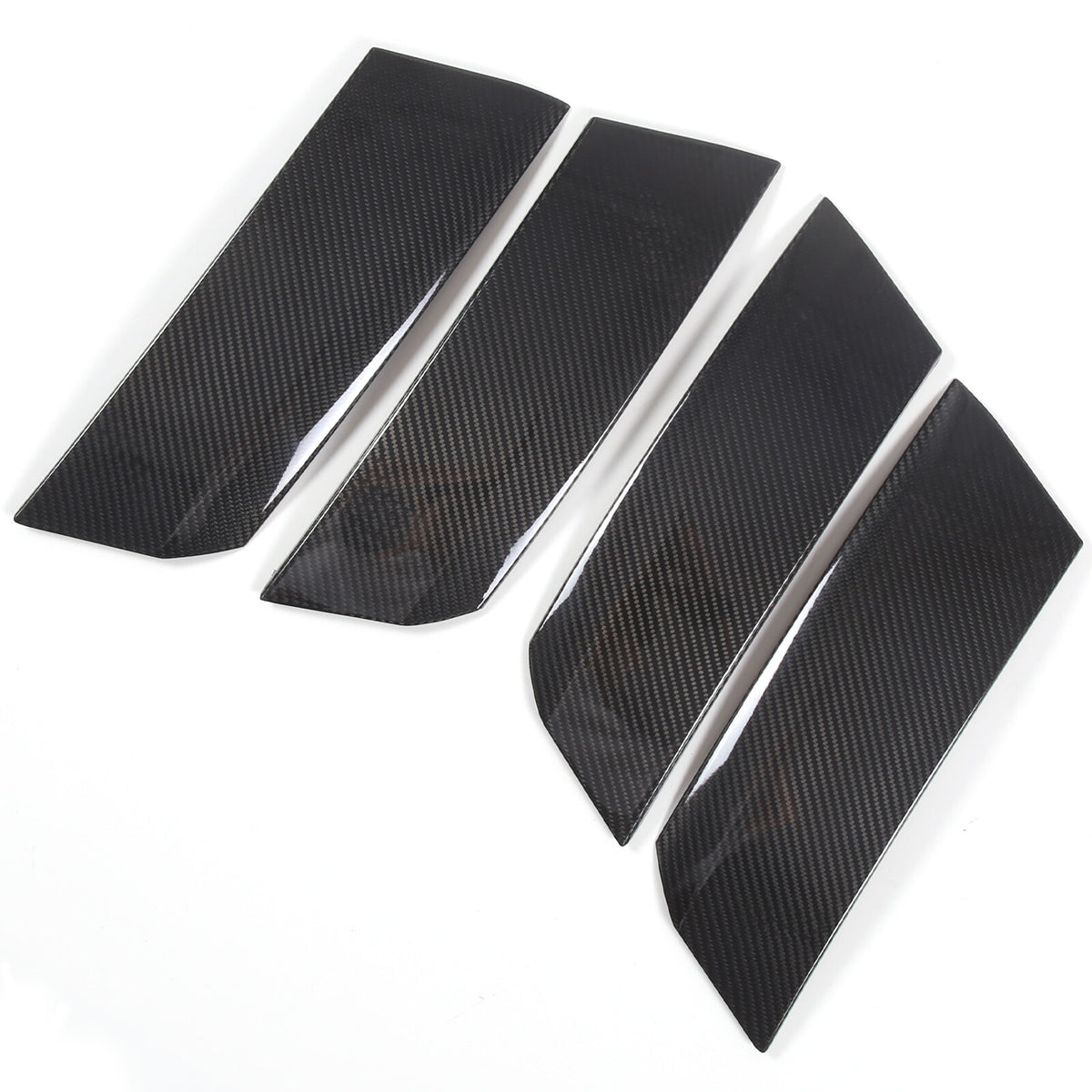 Real Dry Carbon Fiber Side Fender Cover Trim For Corvette C6 2005-2013 12