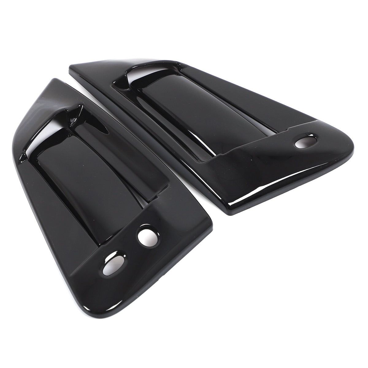 Glossy Black Exterior Door Handle Side Mirror Trim Set For Nissan 370Z Z34 09-20 4