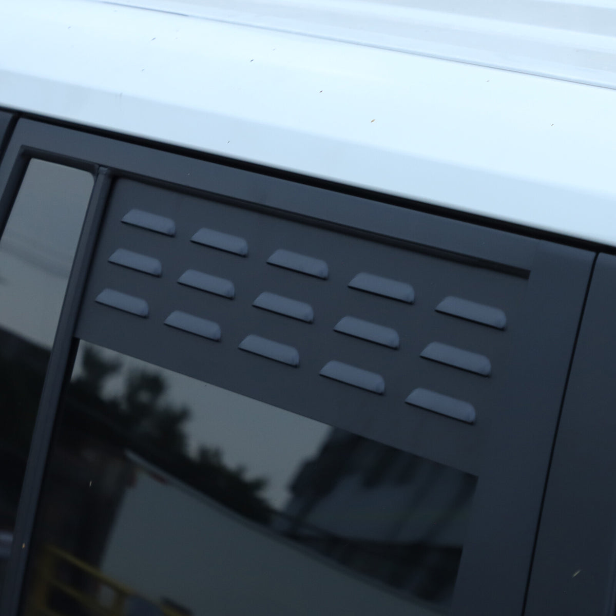 Rear Door Window Louver Air Vent Panel Trim For Toyota Land Cruiser LC250 24+ US 18