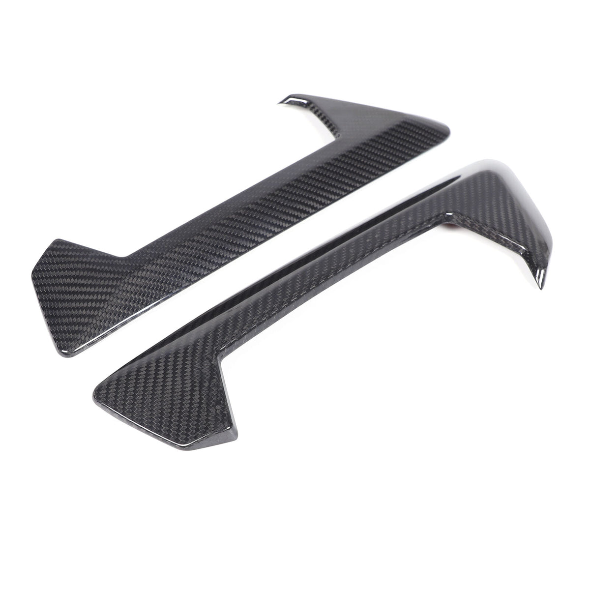 Real Carbon Fiber Side Body Fender Air wing Vent Trim For BMW X5 G05 X5M F98 23+ 17