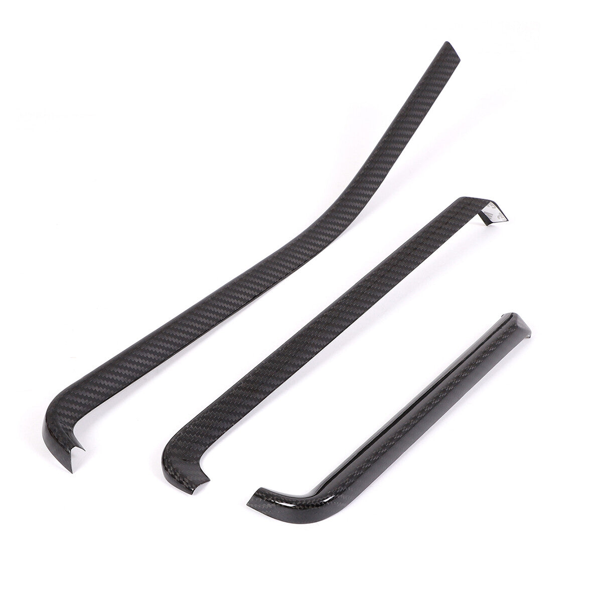 Real Dry Carbon Fiber Full Interior Center Set Trim Kit For Corvette C8 20-25 US - Styles 1-5 15