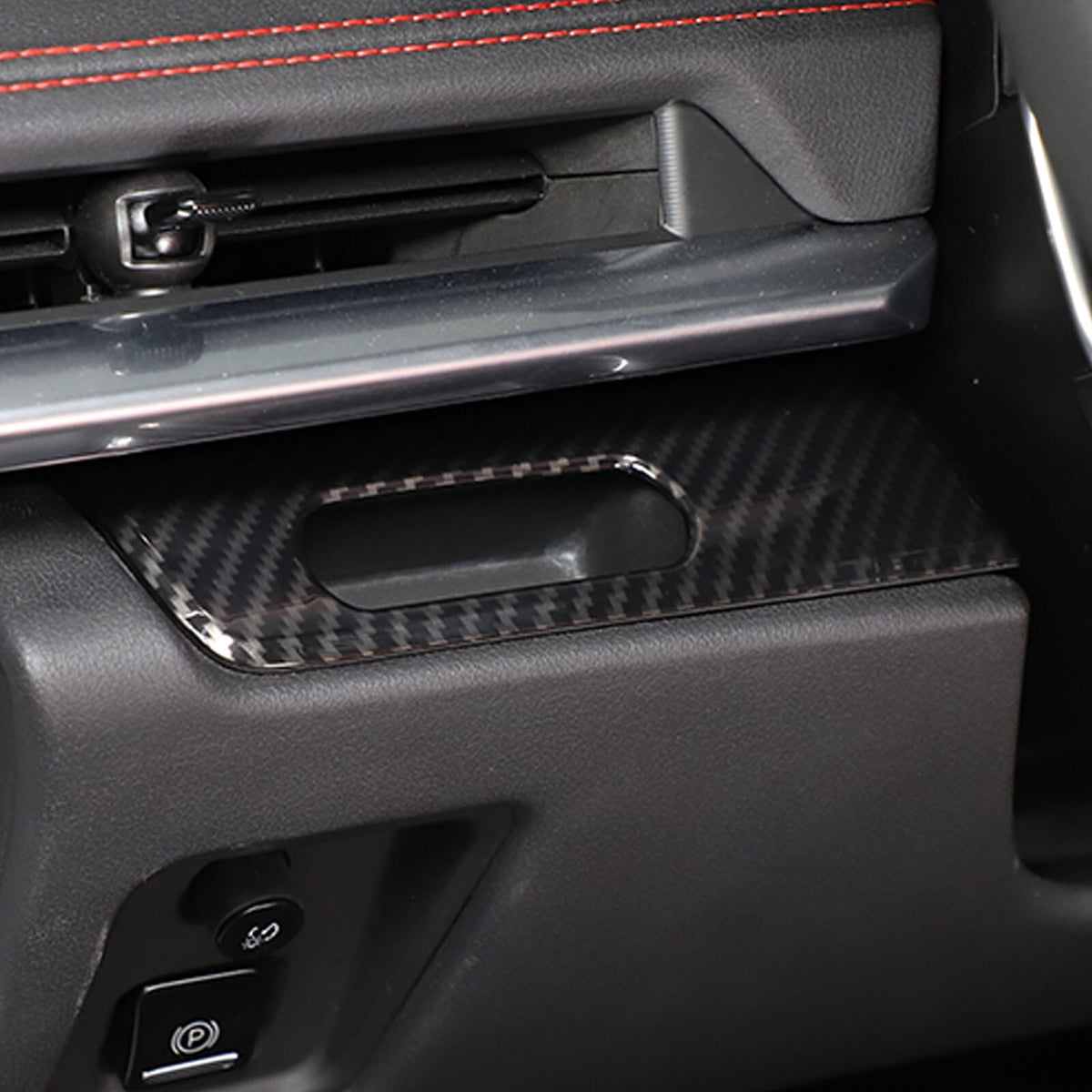 Carbon Fiber ABS Interior Full Decor Cover Trim Kit For Corvette C8 2020-2025 - Styles 31-35 63