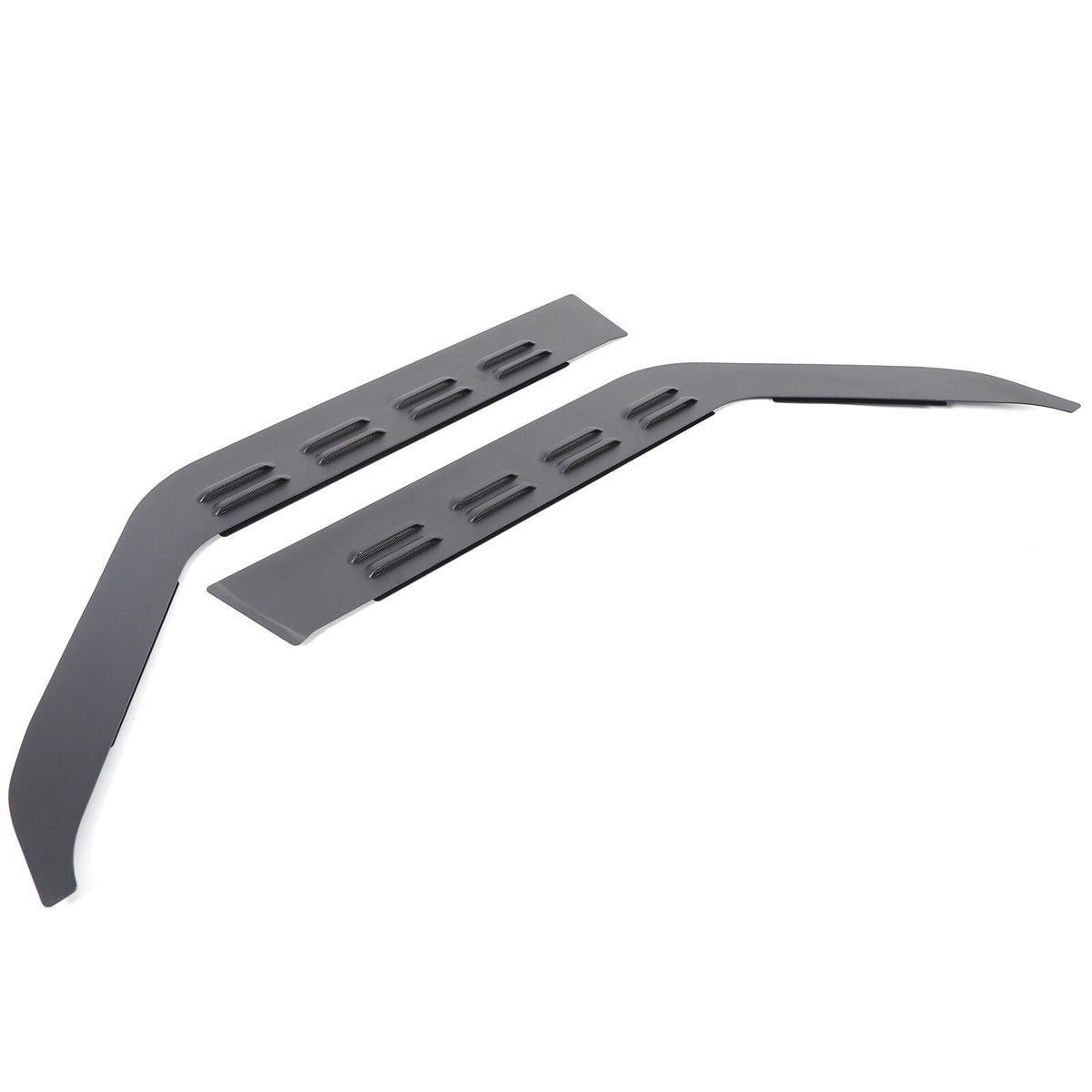 ABS Carbon fiber Front Window Louver Shutter Trim For LR Defender 110 130 20-25 8