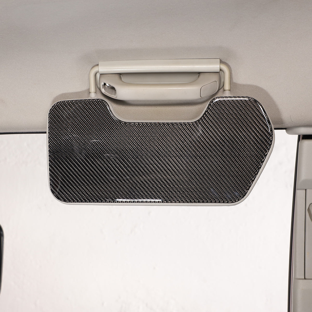 Carbon Fiber Sun Visor Panel Sticker For Toyota FJ Cruiser 2007-2021 4