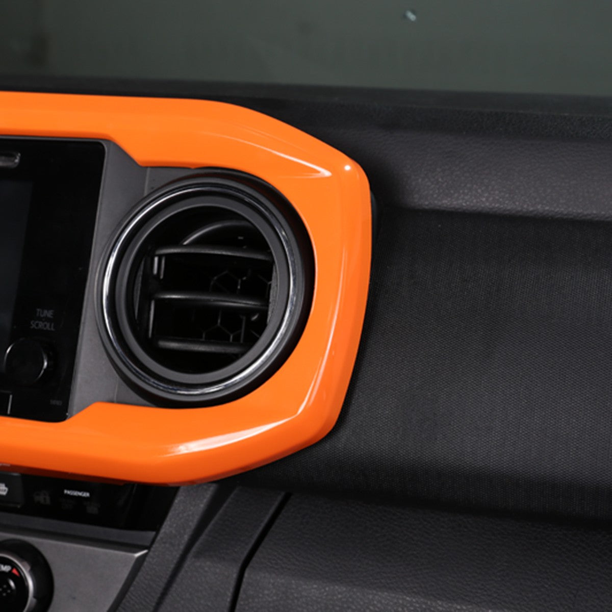 Orange ABS Dashboard Instrument Panel Trim For Toyota Tacoma 2016-2022 15